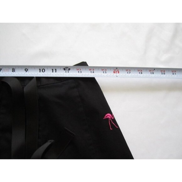 Women Wildlife New York Embroidered Pink Flamingos Skirt Sz 6 (Made in USA) WK16 - Picture 5 of 9